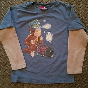 Baby Gap Curious George Shirt Size 5